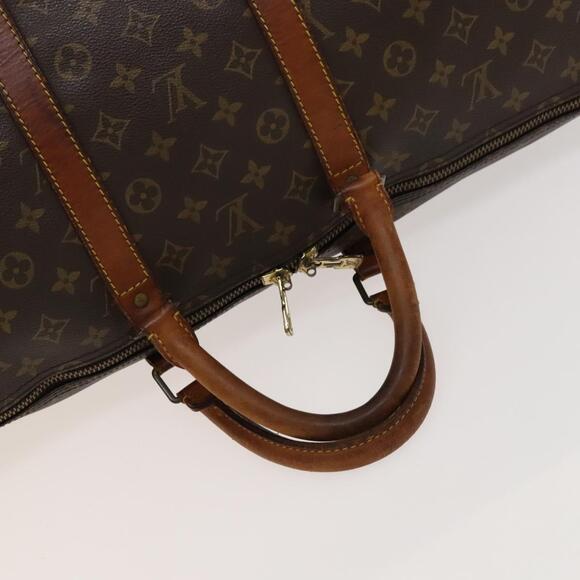 LOUIS VUITTON Monogram Keepall 55 Boston Bag M41424 - Picture 7 of 16